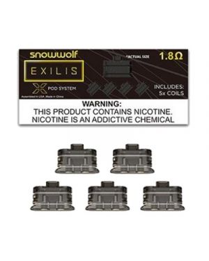 SnowWolf EXILIS XPod 1.8ohm Replacement Coils - 5PCS