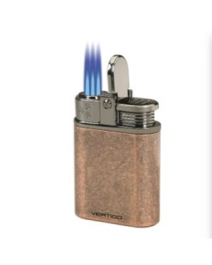 Vertigo Stealth Antique Triple Flame Table Lighter