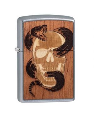 Zippo  WOODCHUCK USA Skull & Snake