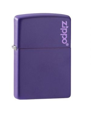 Zippo  Classic Purple Matte Zippo Logo