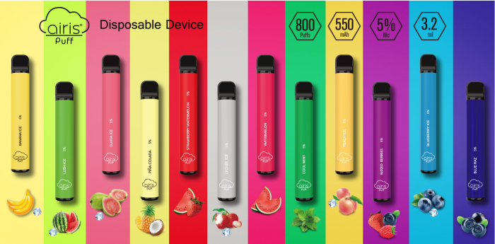 Puff Plus Disposable Pod Device 800 Puffs 550mAh 3.2ml
